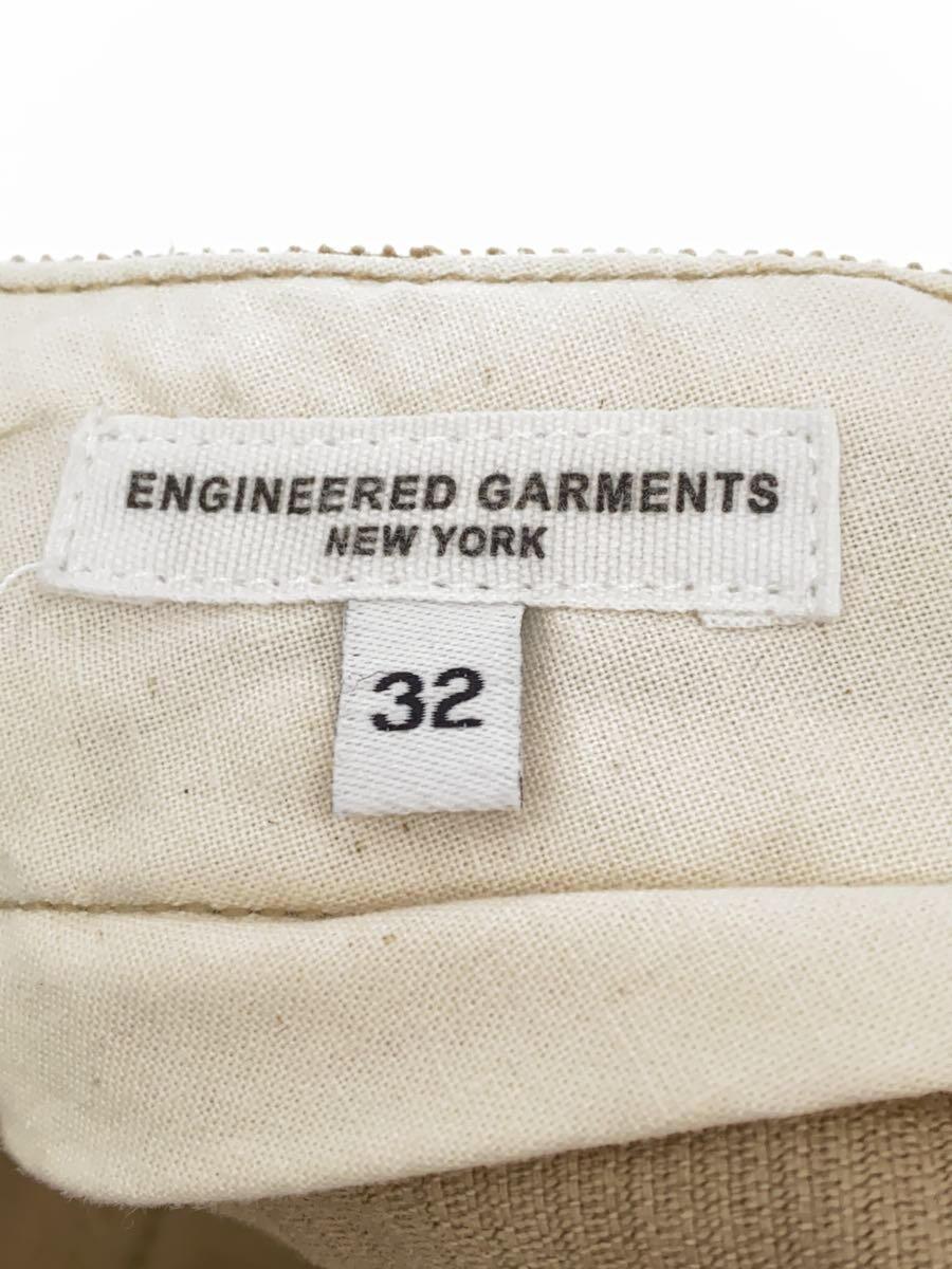 Engineered Garments◆ショートパンツ/32/コットン/BEG/無地_画像4