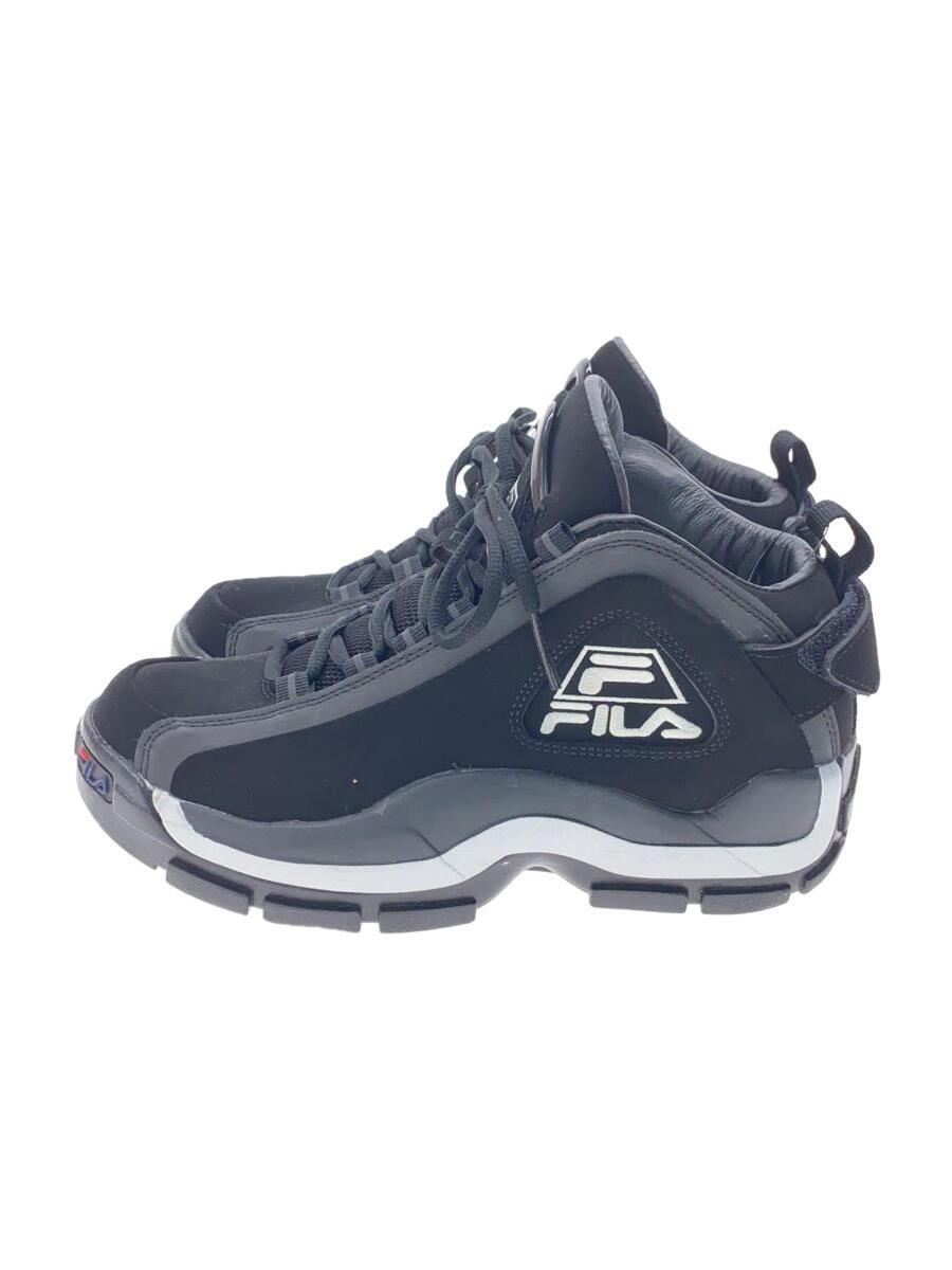 FILA◆ハイカットスニーカー/25cm/BLK/MSS21023-001/使用感有/細かい汚れ有