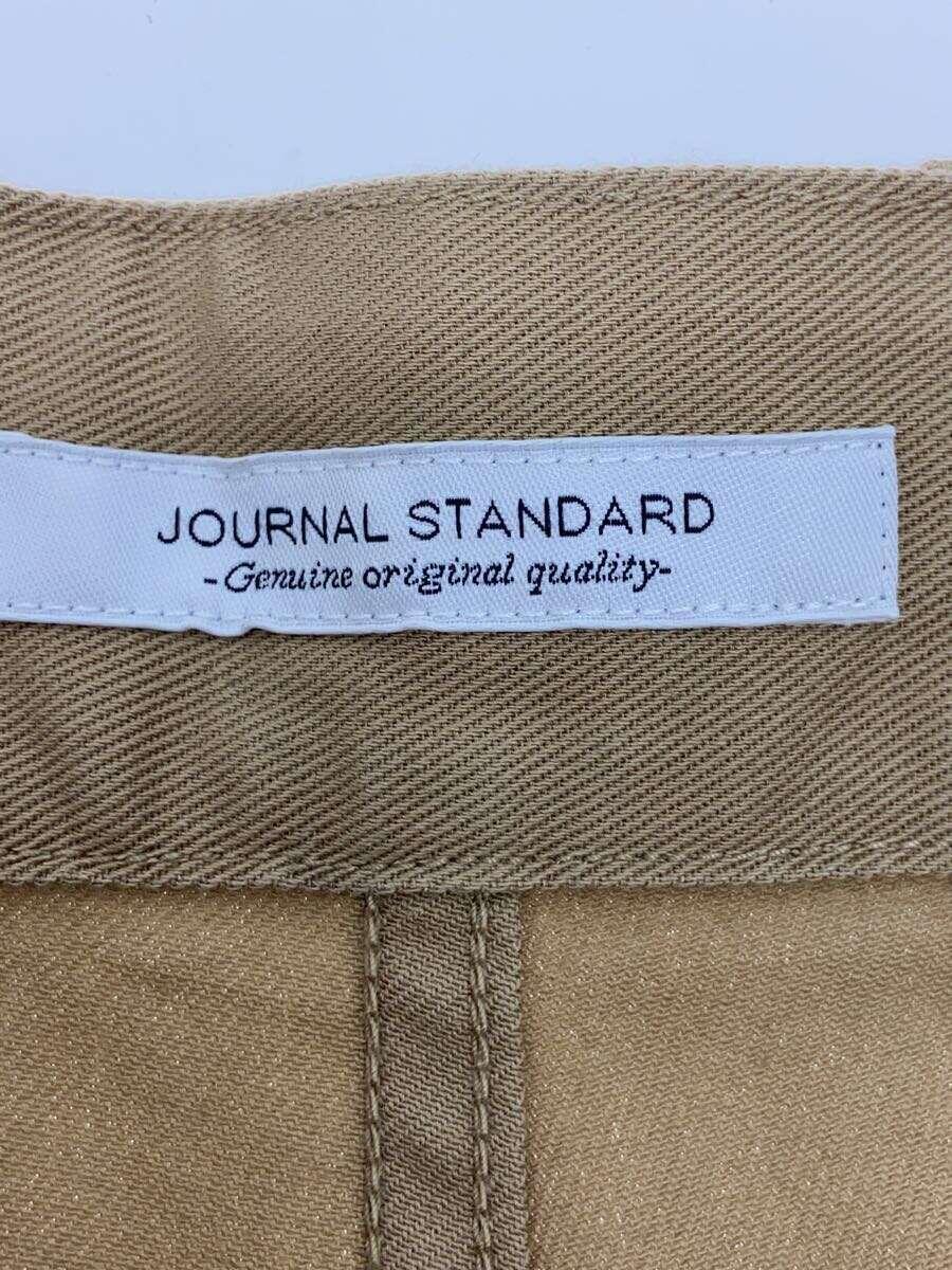 JOURNAL STANDARD◆DRY TWILL WIDE SLACKS/ボトム/M/コットン/BEG/21030600600010_画像4