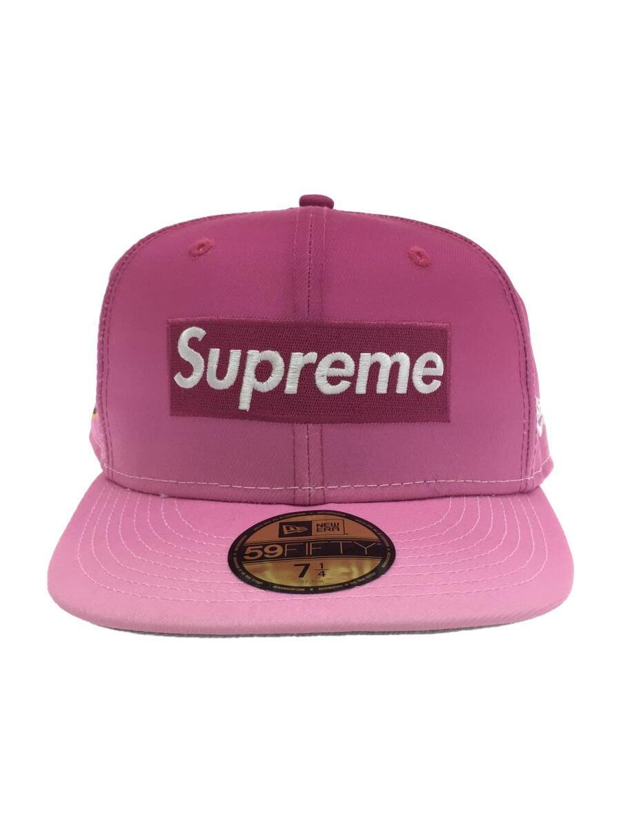 Supreme◆キャップ/7 1/4/PNK/メンズ/23SS/Gradient BOX LOGO CAP