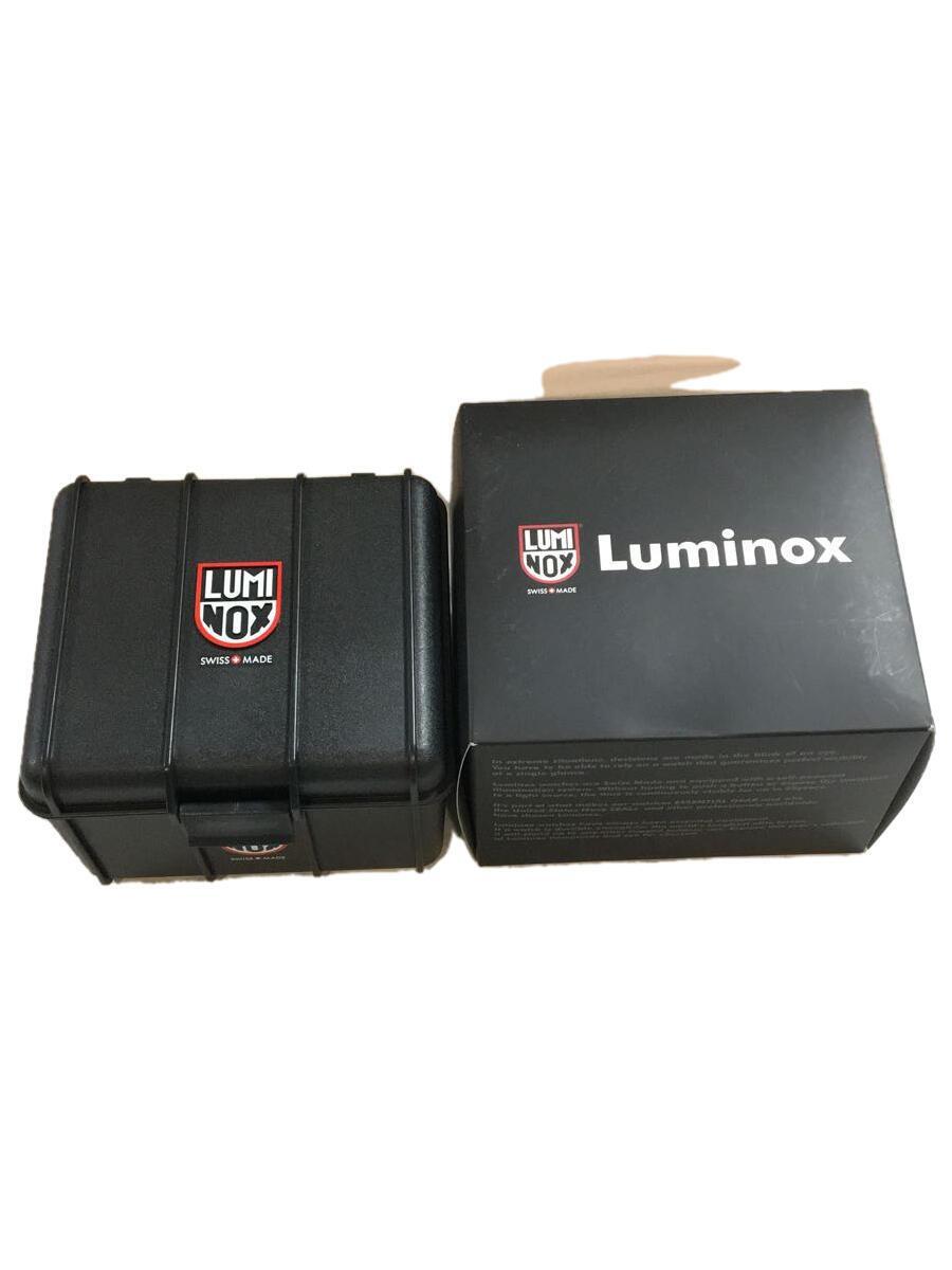 LUMINOX◆クォーツ腕時計/アナログ/ラバー/BLK/BLK/3501.L_画像6