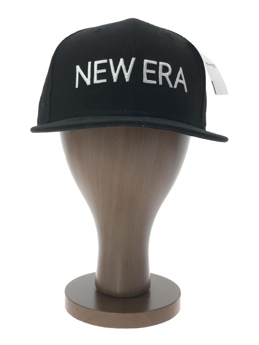 NEW ERA◆キャップ/7 1/8/ウール/BLK/メンズ_画像1