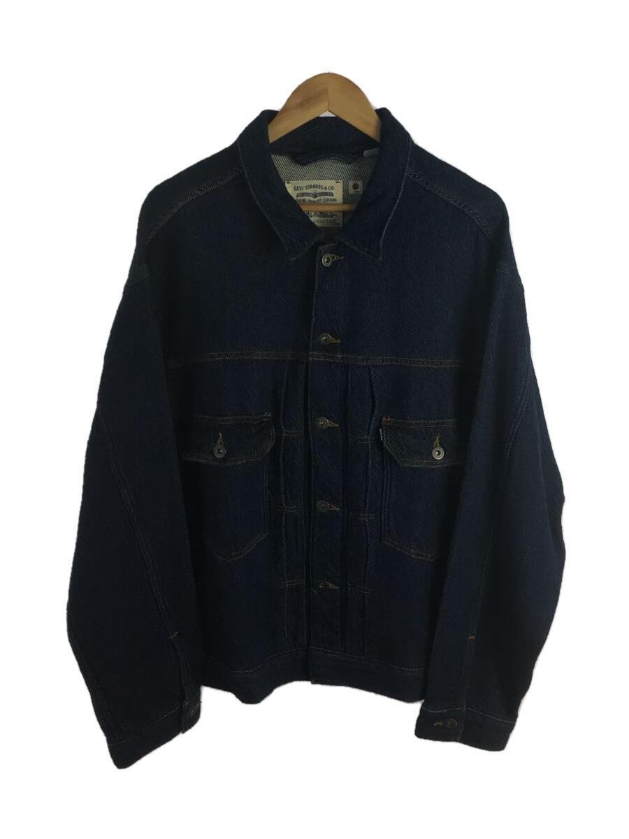 LEVI’S MADE&CRAFTED◆TYPE2nd/ジャージーGジャン/L/コットン/IDG/21261-0005