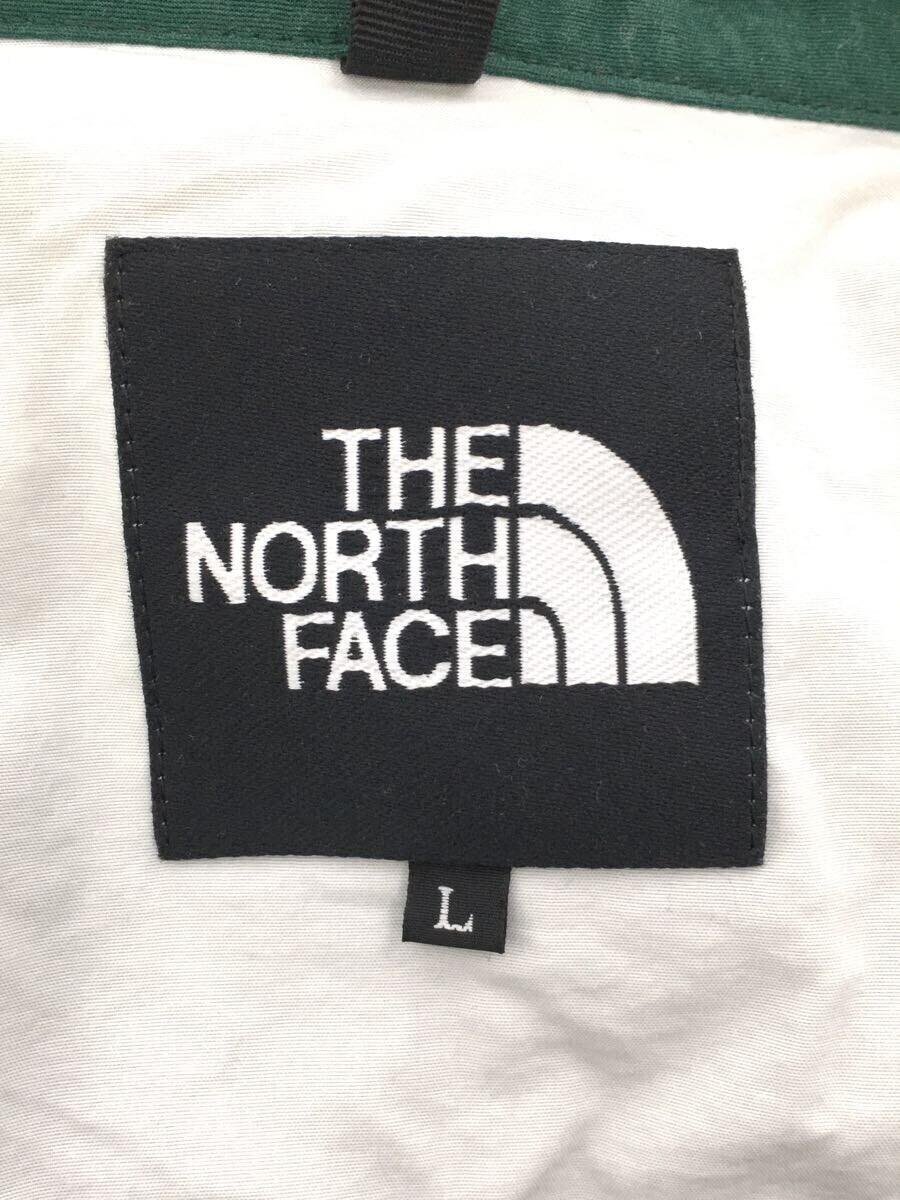 THE NORTH FACE◆ナイロンジャケット/L/ナイロン/GRN/無地_画像3