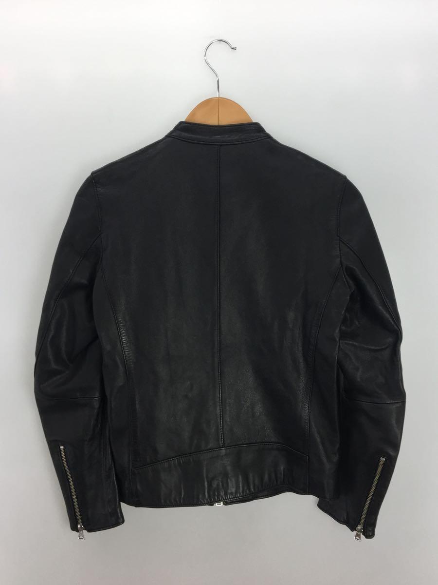 STUDIOUS* single rider's jacket /1/ leather /BLK/ regular surface damage 