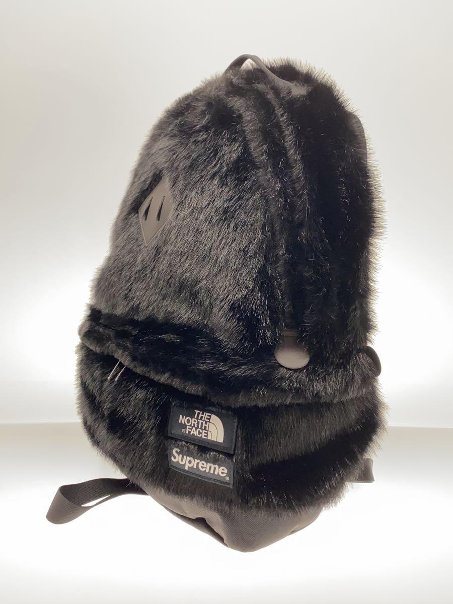 Supreme◆20AW/Faux Fur Backpack/リュック/フェイクファー/ブラック/NM82092I_画像2