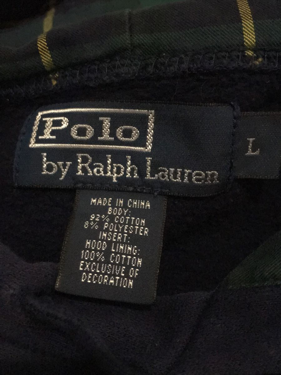 POLO RALPH LAUREN◆パーカー/L/コットン/NVY/KK-RL-KA-3556_画像3