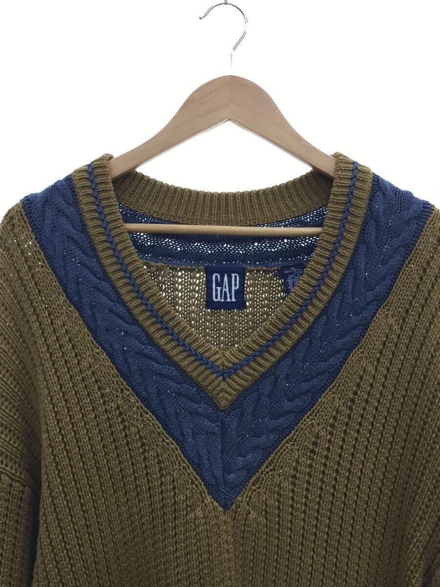 GAP◆セーター(厚手)/XL/コットン/BRW_画像8