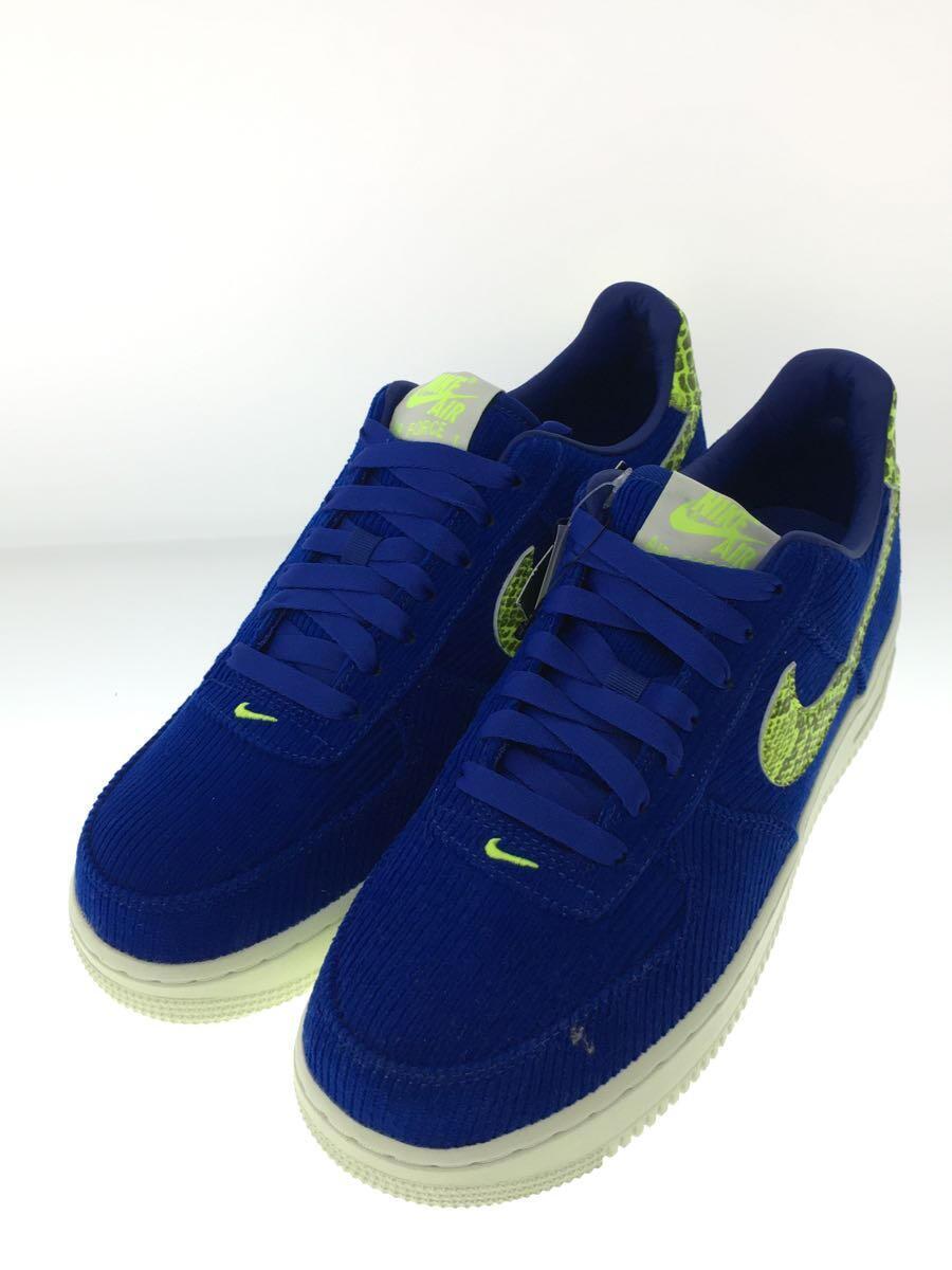 NIKE◆AIR FORCE 1 LOW/25.5cm/NVY/コーデュロイ_画像2