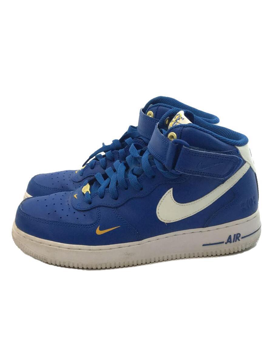 NIKE◆AIR FORCE 1 MID 07 LV8/BLUE/SAIL/26.5cm/BLU/DR9513-400