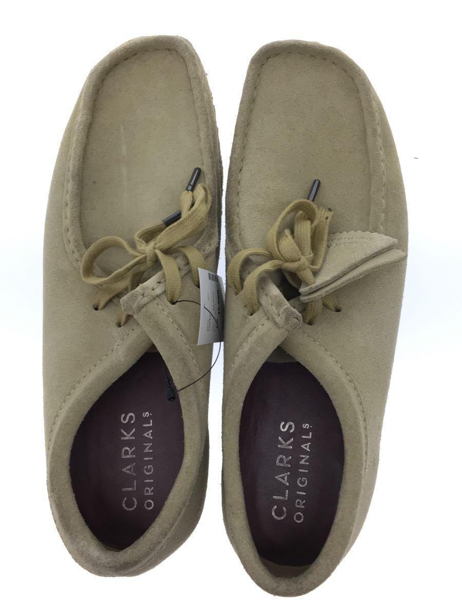 Clarks◆シューズ/26.5cm/BEG/スウェード/261555157085_画像3