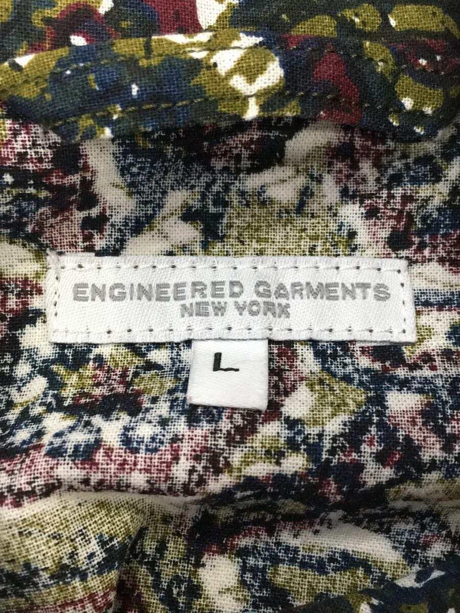 Engineered Garments◆テーラードジャケット/L/コットン/マルチカラー/総柄_画像3