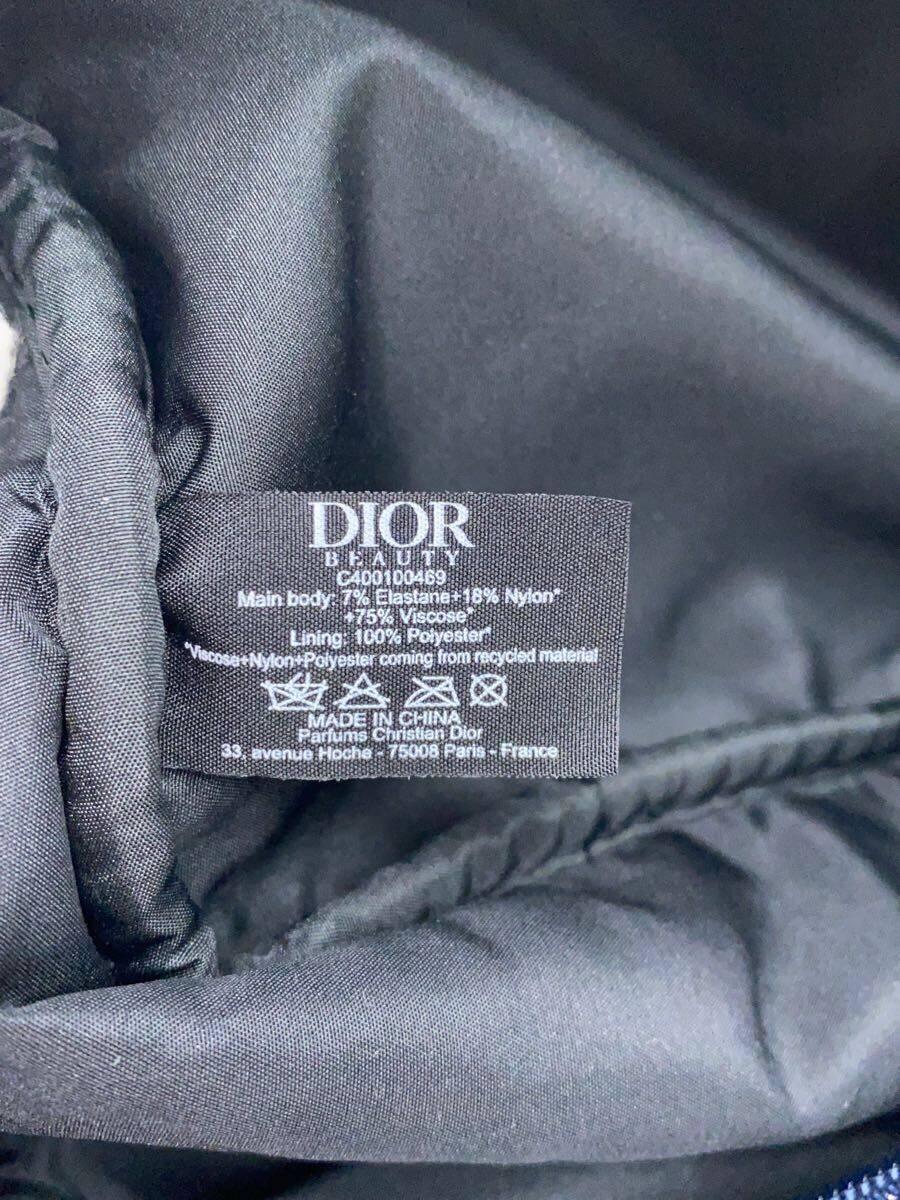 Christian Dior◆ポーチ/-/NVY/無地_画像5