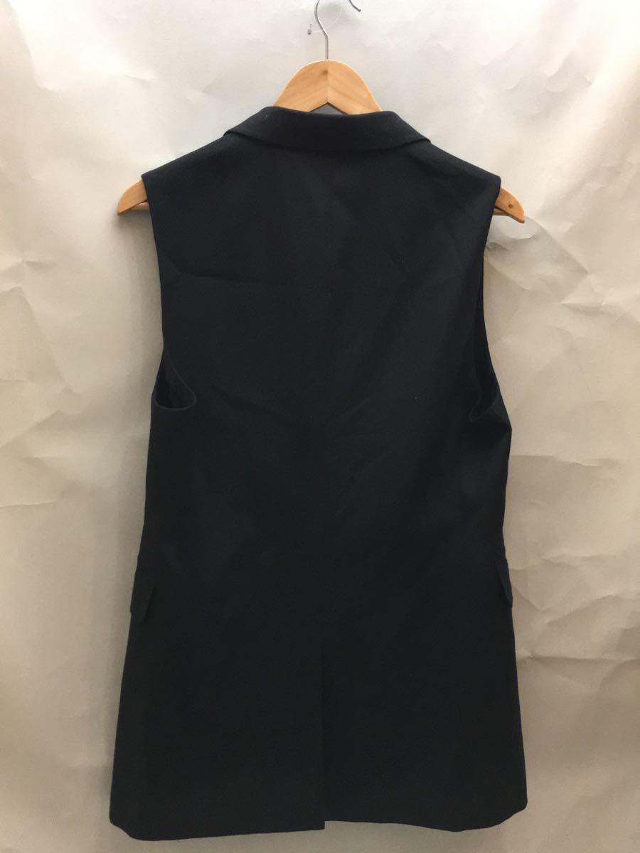 COMME des GARCONS HOMME PLUS◆22SS/CUT OUT VEST/S/ウール/BLK/PI-V002_画像2