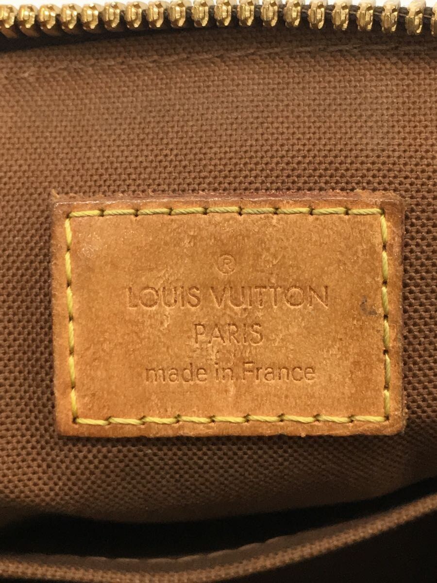 LOUIS VUITTON◆ティヴォリPM_モノグラム_BRW/PVC/ブラウン_画像3