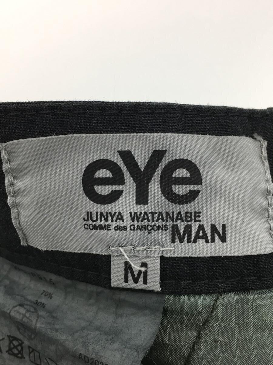 eYe COMME des GARCONS JUNYA WATANABE MAN◆アイコムデギャルソンジュンヤワタナベマン/ボトム/M/コットン/グレー/無地/WG-P915_画像4