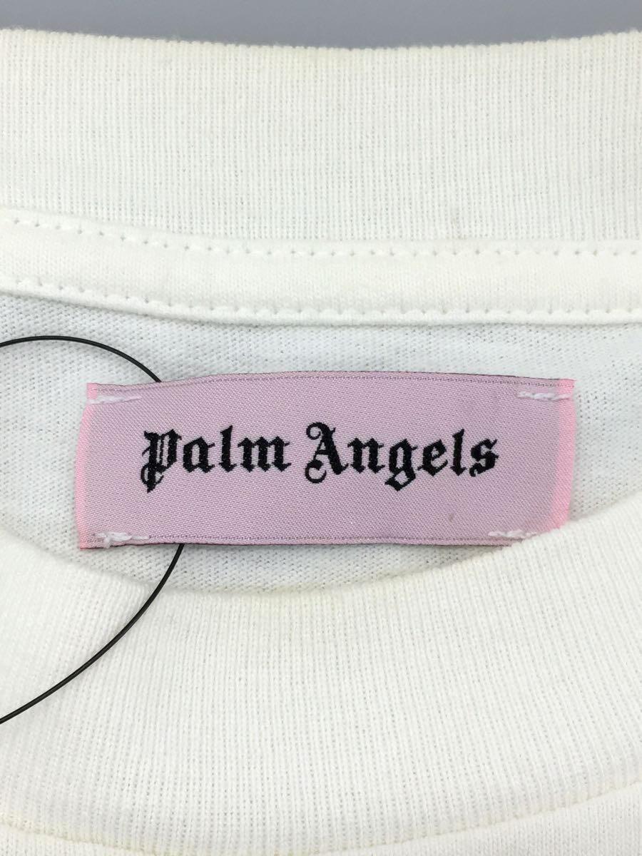 Palm Angels◆Tシャツ/S/コットン/ホワイト/PMAA001F18413018_画像3