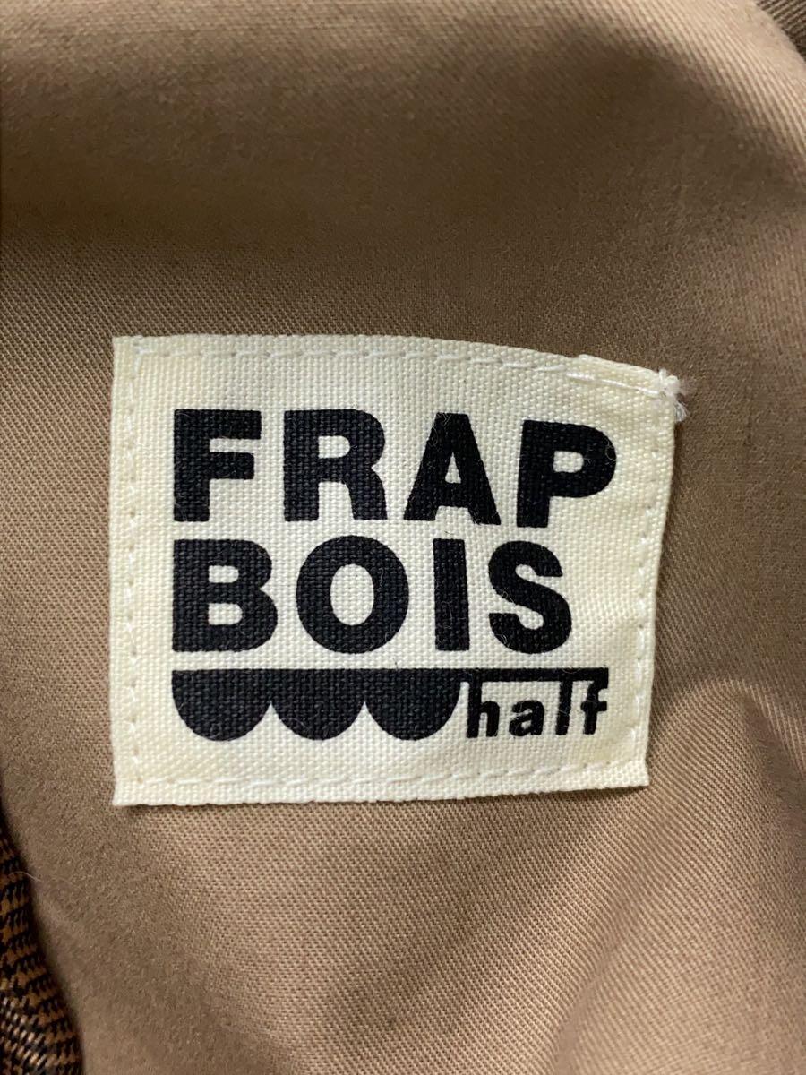 FRAPBOIS* trench coat /1/ cotton /BEG/ plain /B1581XFC720