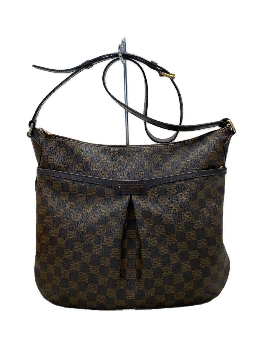 LOUIS VUITTON◇ブルームズベリPM_ダミエ・エベヌ_BRW/PVC/BRW-