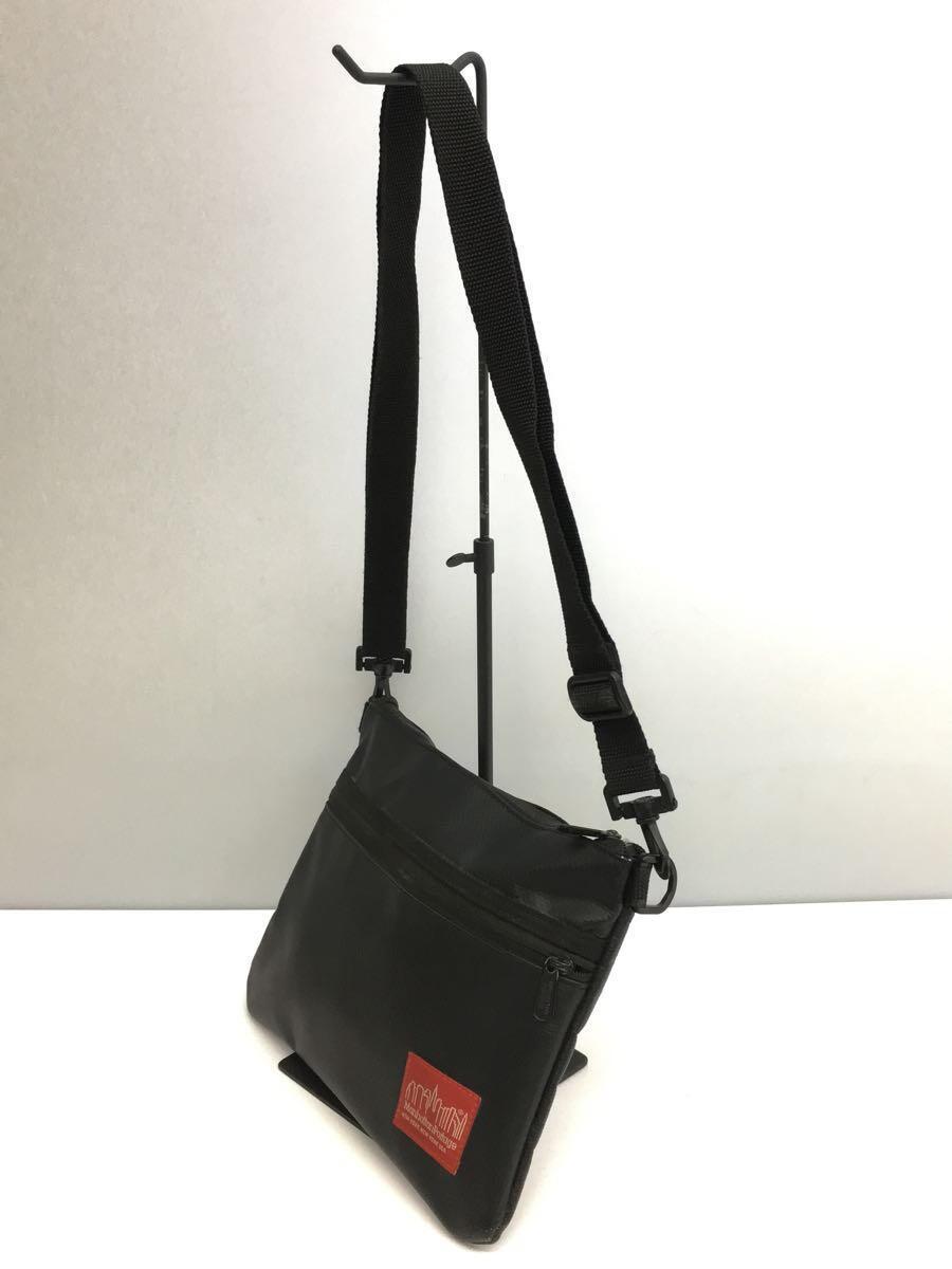 Manhattan Portage◆ショルダーバッグ/ナイロン/GRY/無地/_画像2