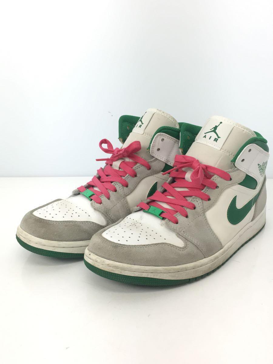 NIKE◆AIR JORDAN 1 MID SE_エアジョーダン 1 ミッド SE/26.5cm/GRY_画像2