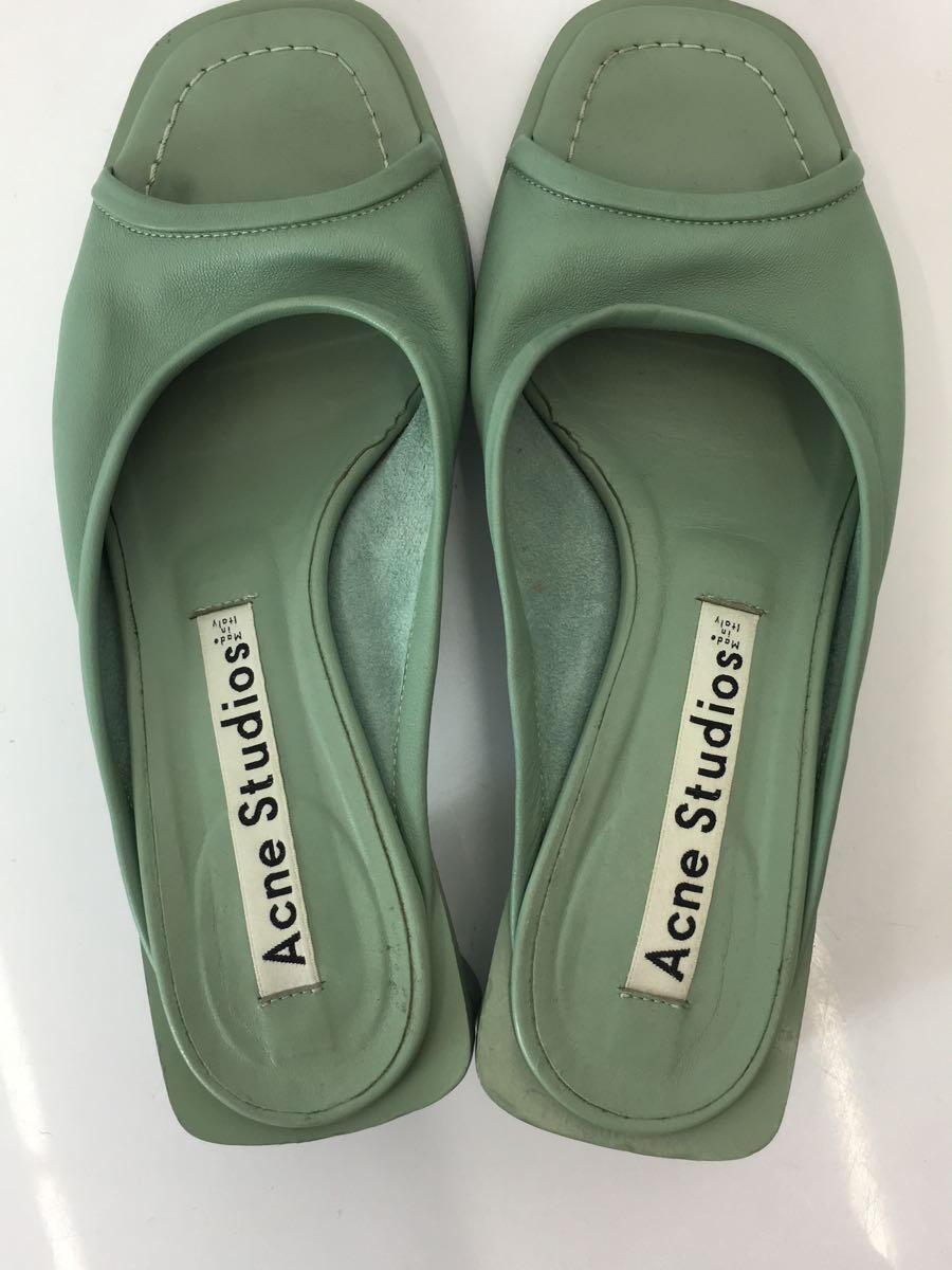 Acne Studios(Acne)◆サンダル/37/GRN/レザー_画像3