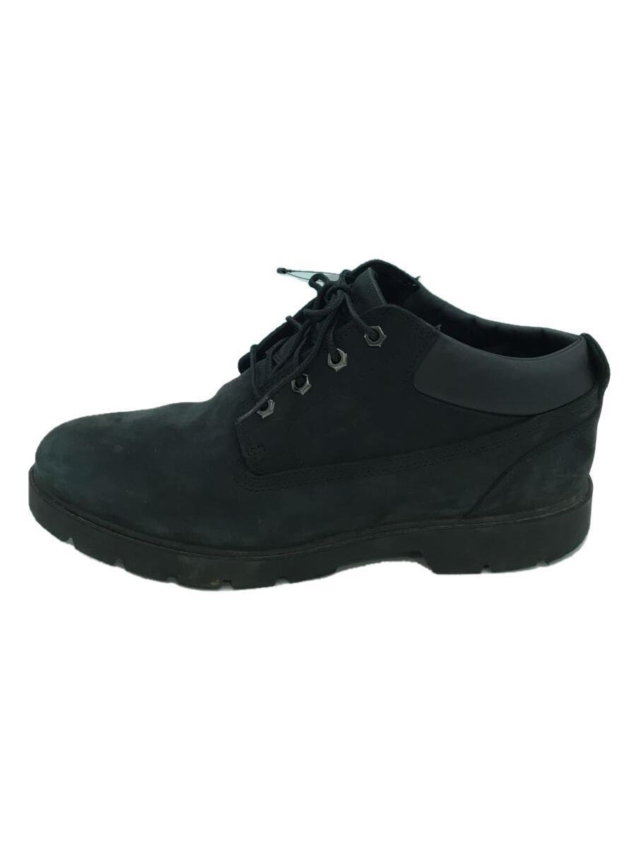 Timberland◆BASIC OX WP/汚れ有/トレッキングブーツ/28cm/BLK/スウェード/A4422