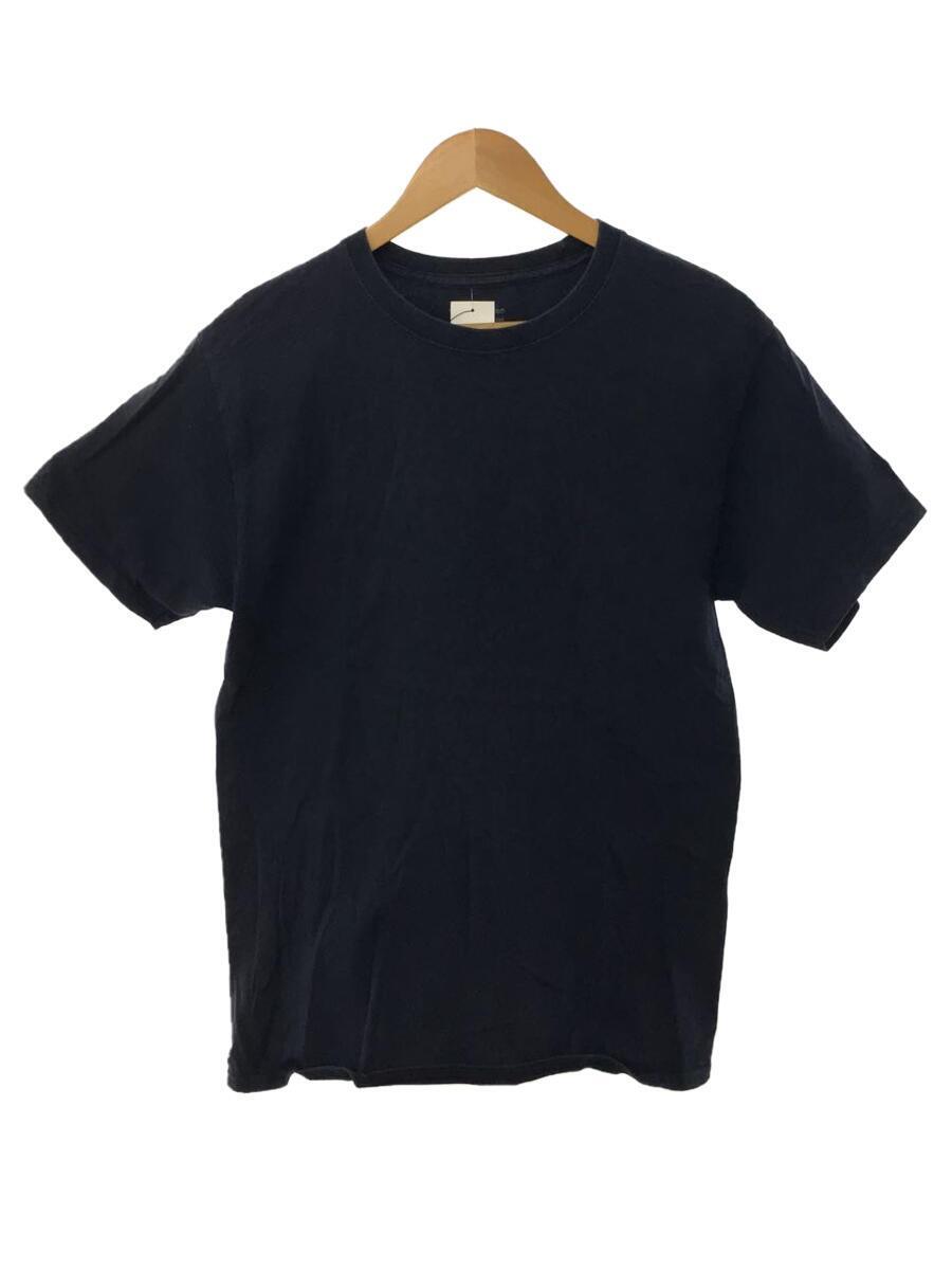 Champion◆Tシャツ/M/コットン/NVY/無地_画像1