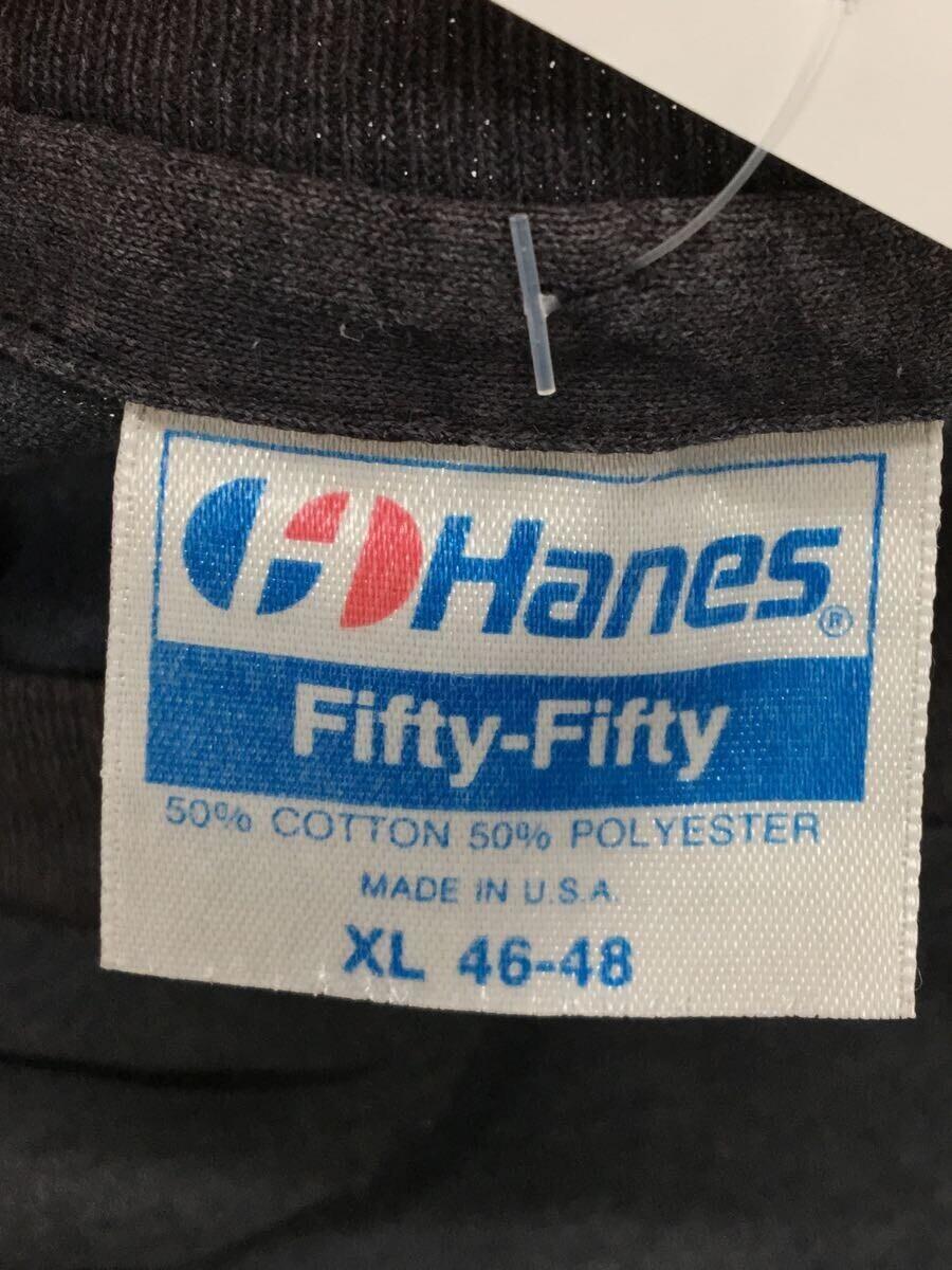 Hanes◆Tシャツ/XL/コットン/BLK/80s/MICHAEL BOLTON_画像3