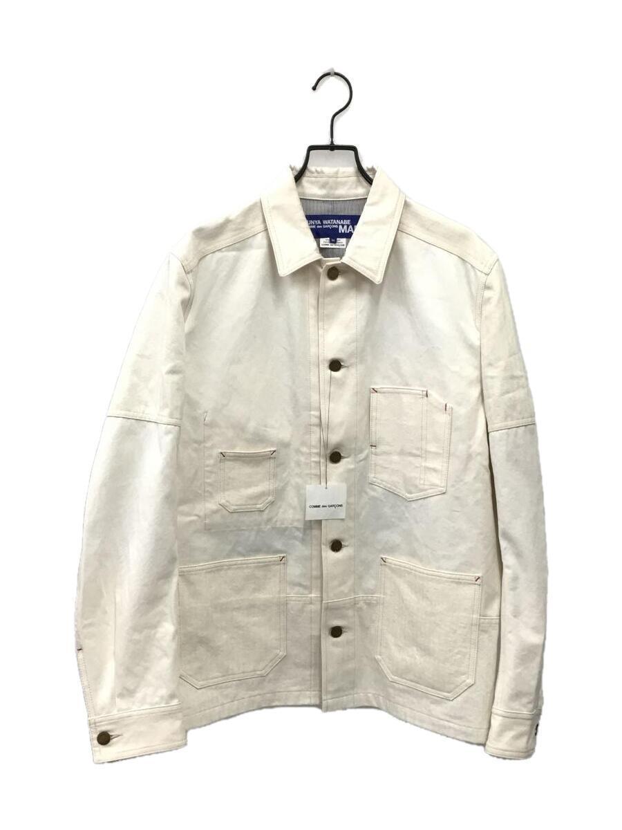 JUNYA WATANABE COMME des GARCONS MAN◆カバーオール/M/コットン/ホワイト/WE-J038