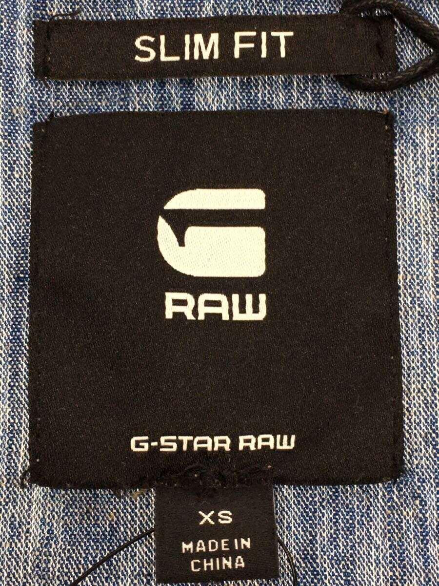 G-STAR RAW◆長袖シャツ/XS/コットン/IDG_画像3