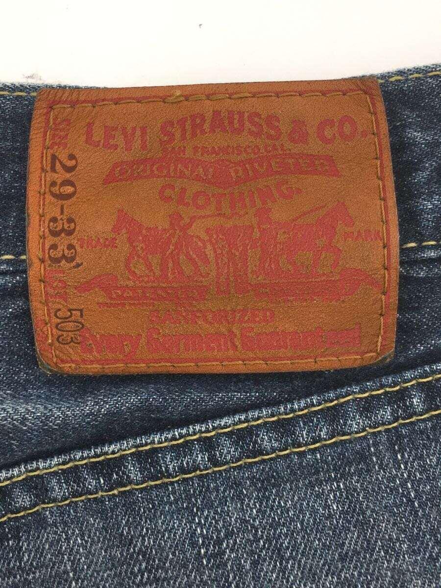 Levi’s◆Levi’s/リーバイス/ストレートパンツ/29/コットン/ブルー/503-03_画像4