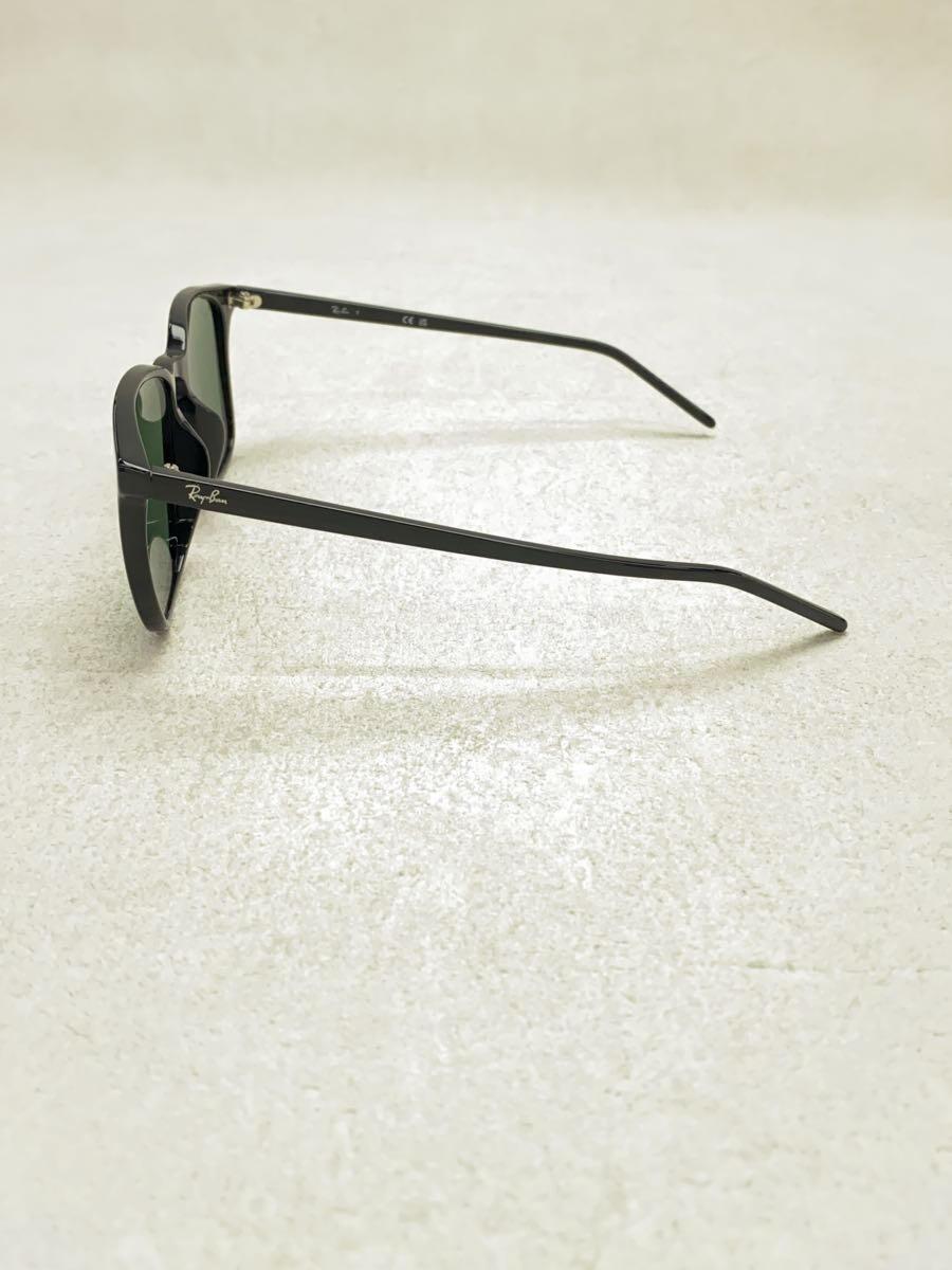 Ray-Ban◆サングラス/ウェリントン/BLK/BLK/メンズ/RB 4387F_画像3