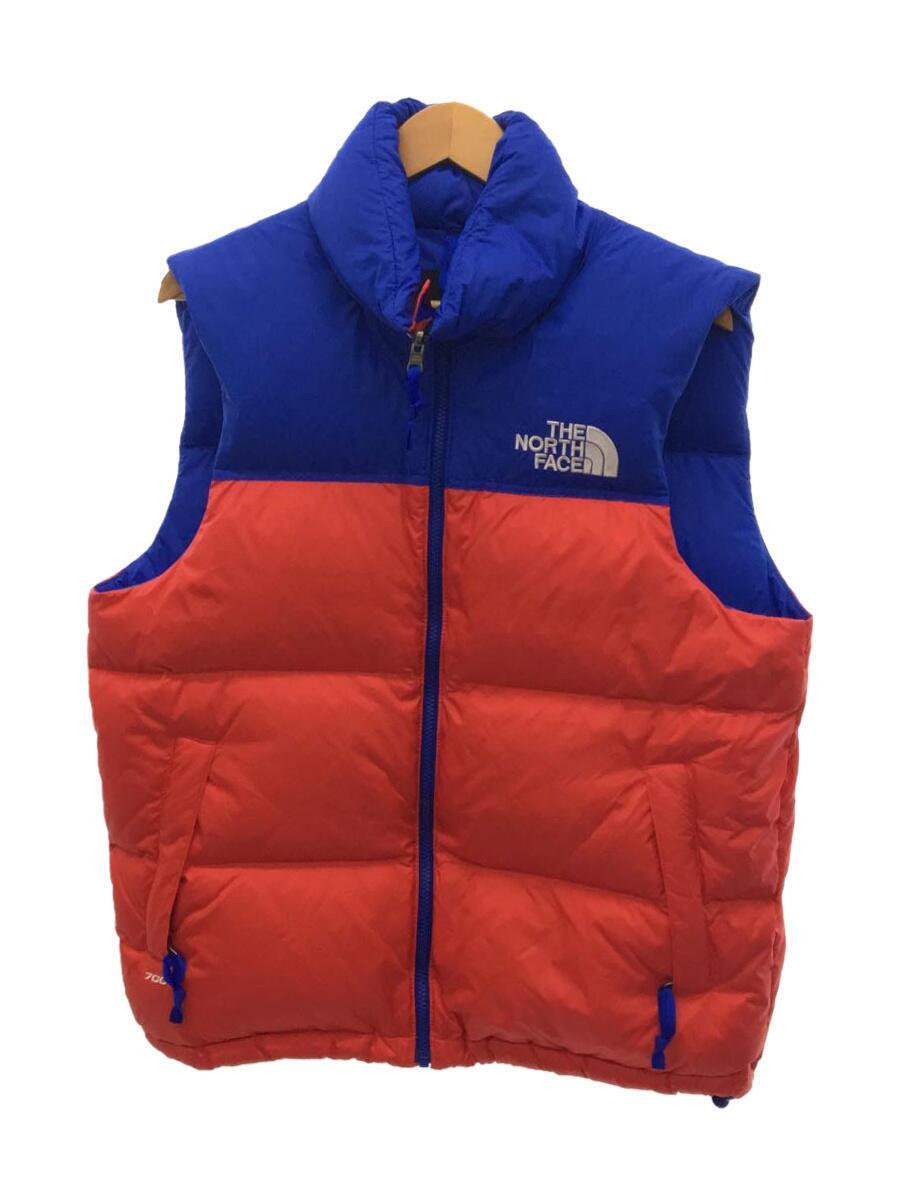 THE NORTH FACE◆1996 RETRO NUPTSE VEST/ヌプシダウンベスト/M/ナイロン/RED/NF0A3JQQ