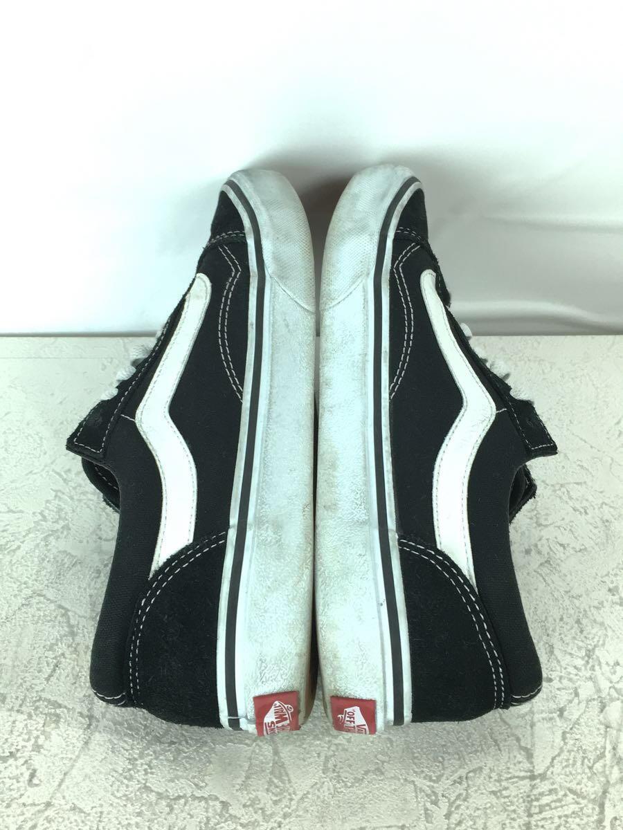 VANS◆スニーカー/ローカット/26cm/ブラックxホワイト/84501/スウェード/着用感アリ_画像8