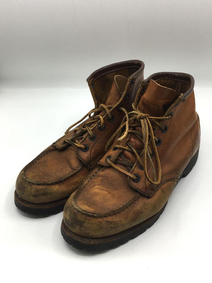 RED WING◆レースアップブーツ/US8/BRW/レザー/875_画像2