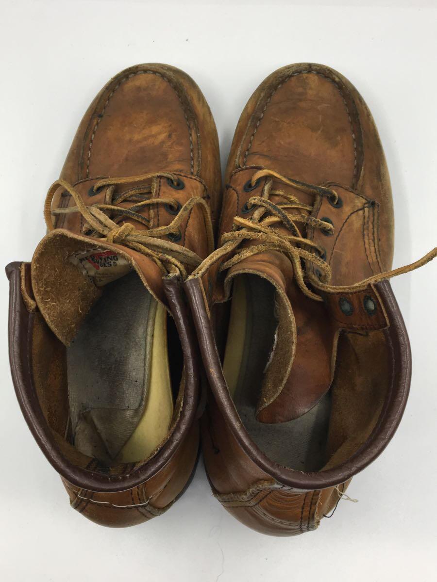 RED WING◆レースアップブーツ/US8/BRW/レザー/875_画像3