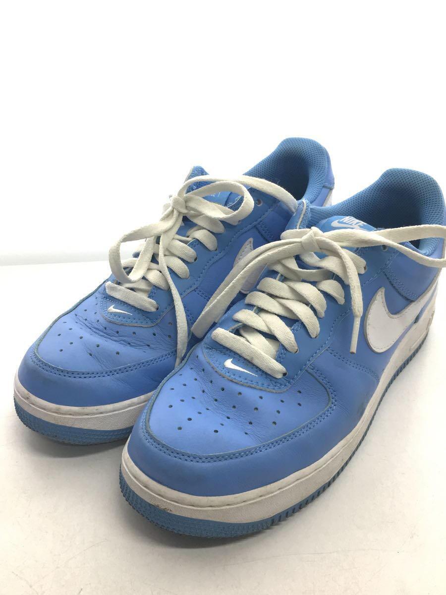 NIKE◆AIR FORCE 1 LOW RETRO_エアフォース1 ロー レトロ/27cm/BLU/レザー_画像2