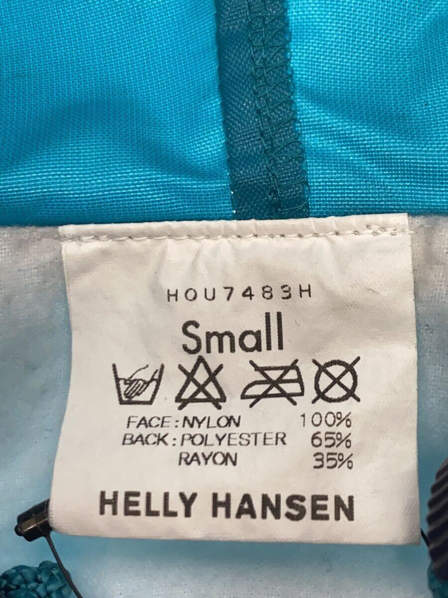 HELLY HANSEN* Old / square Logo /f- dead coach jacket / mountain parka /S/ nylon / blue 