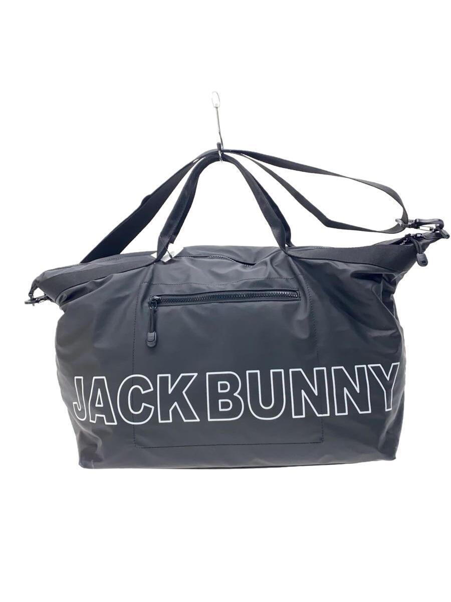 JACK BUNNY!!◆ボストンバッグ/ポリエステル/BLK
