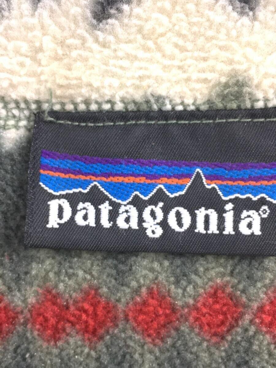 patagonia◆90S/ハーフジップ/フリースジャケット/S/ポリエステル/マルチカラー/25225_画像3