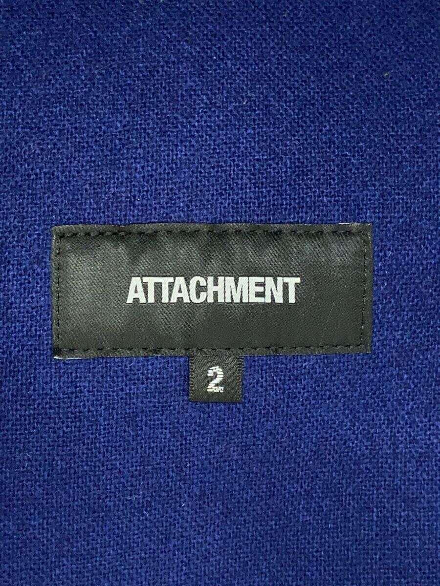 Attachment◆...  полный  пальто /2/ шерсть /BLK/ одноцветный  /AC32-211