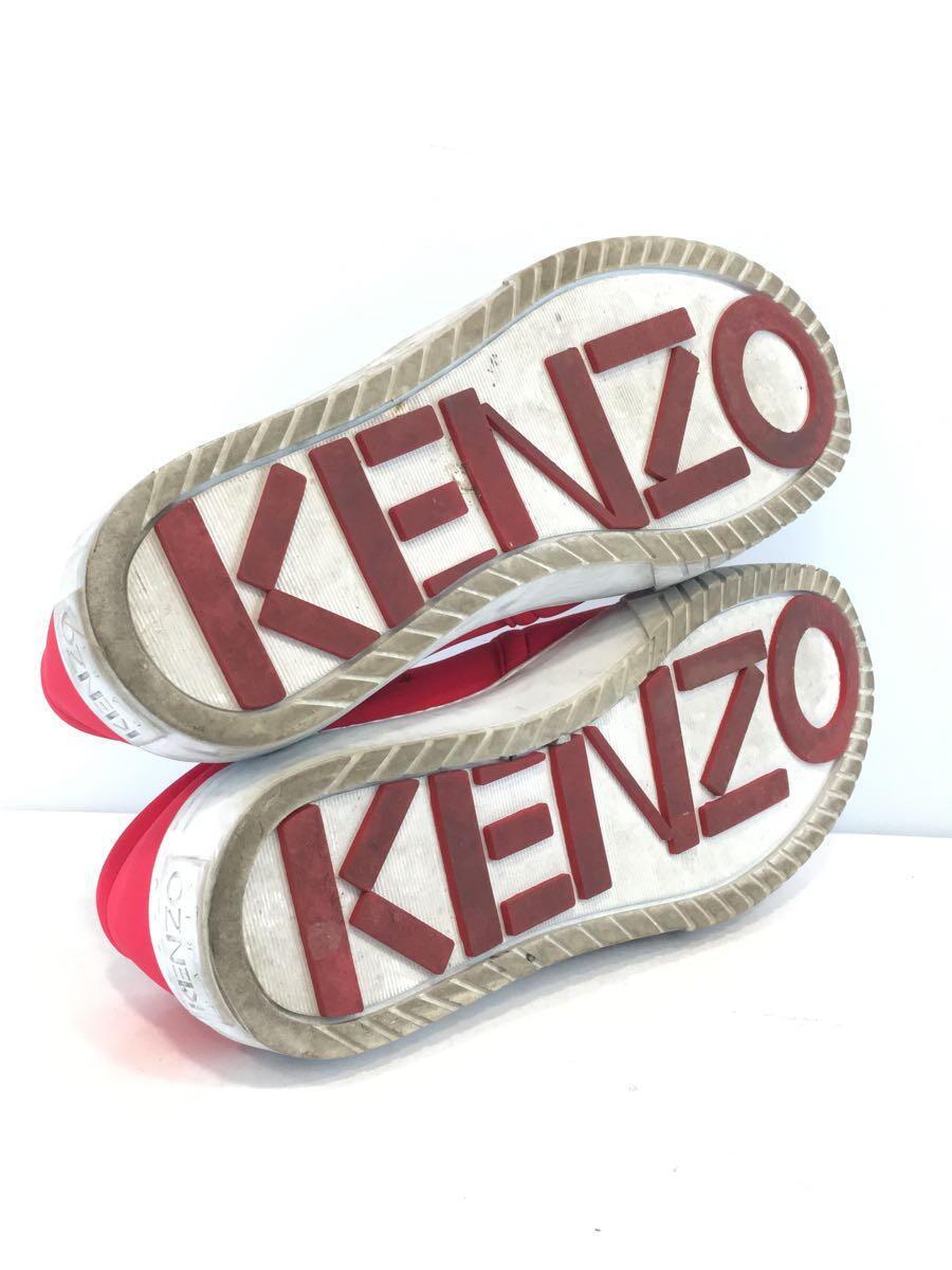 KENZO◆ローカットスニーカー/41/RED_画像4