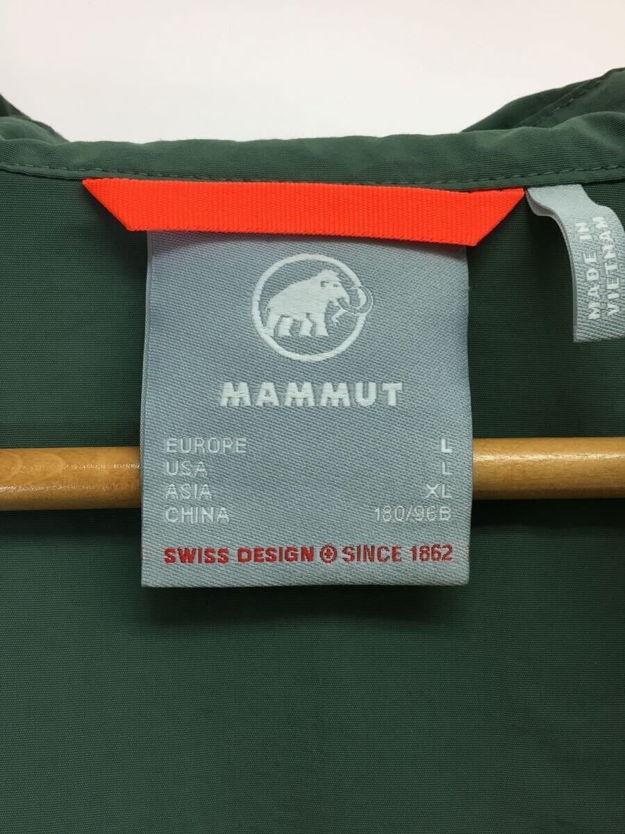 MAMMUT◆マウンテンパーカ/XL/ナイロン/GRN/1012-00391_画像3