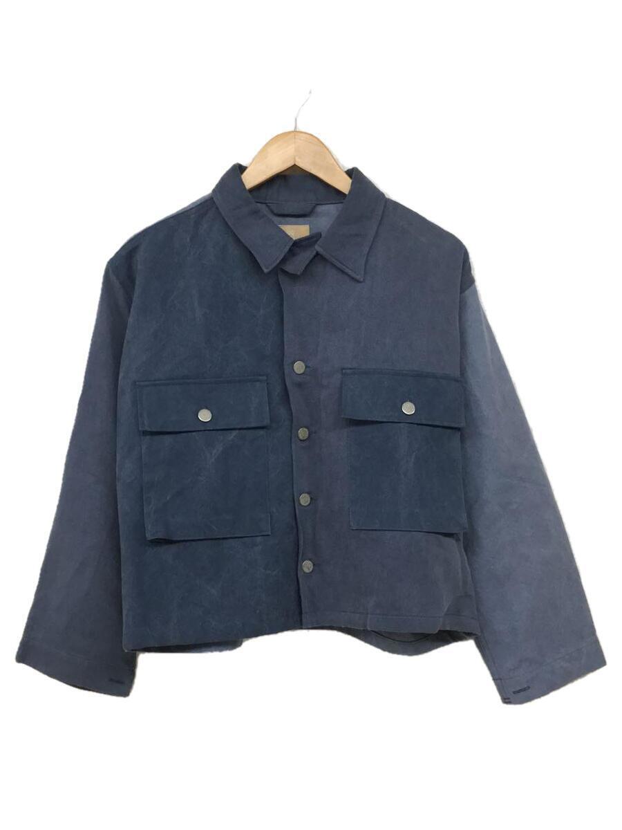 Nigel Cabourn◆ドッキングブリティッシュアーミージャケット/サイズ8/コットン/BLU/無地/8038-08-3000_画像1