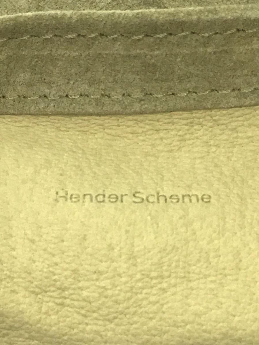 Hender Scheme◆Red cross bag small/Pig Leather/ショルダーバッグ/豚革/BEG_画像5