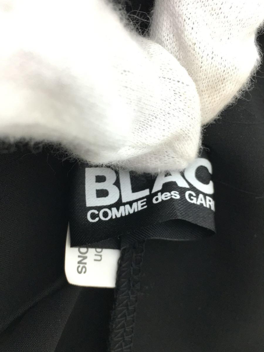 BLACK COMME des GARCONS◆ジャンパースカート/M/ポリエステル/BLK/無地/1B-A001/AD2018_画像4