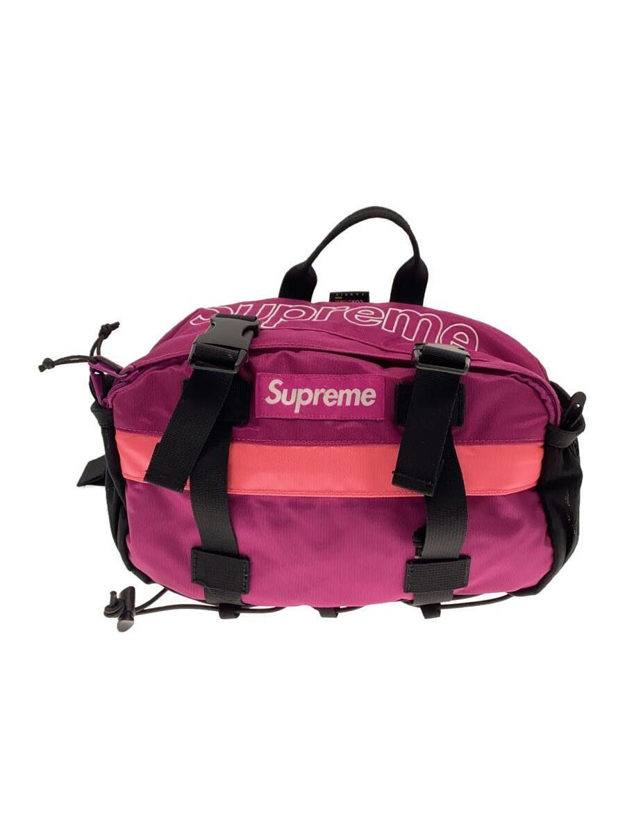 Supreme◆2019AW/Waist Bag Magenta/ショルダーバッグ/ナイロン/PUP