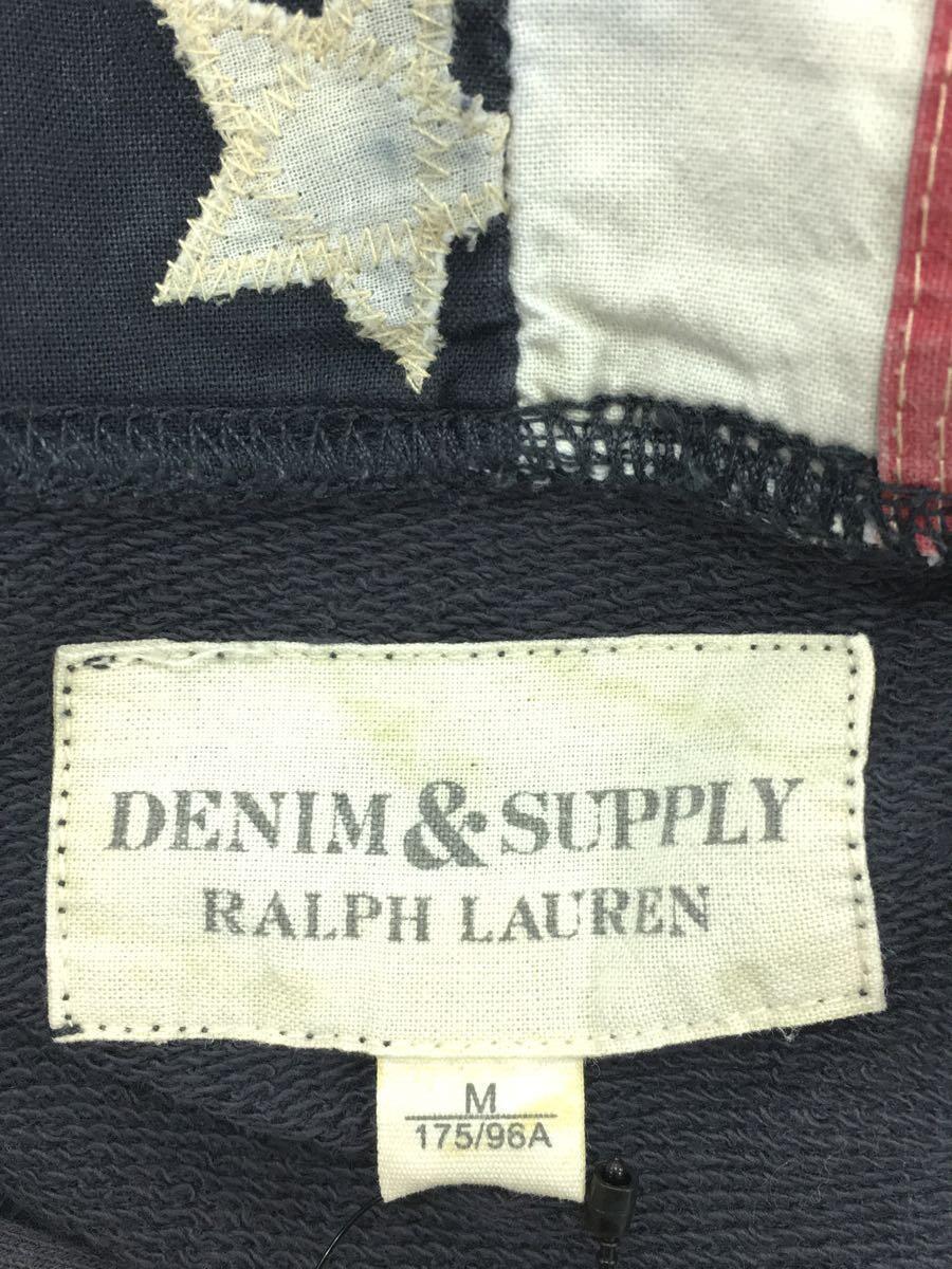 Denim & Supply Ralph Lauren◆デニムアンドサプライラルフローレン/パーカー/M/コットン/NVY/フード裏地星条旗/ネイビー_画像3