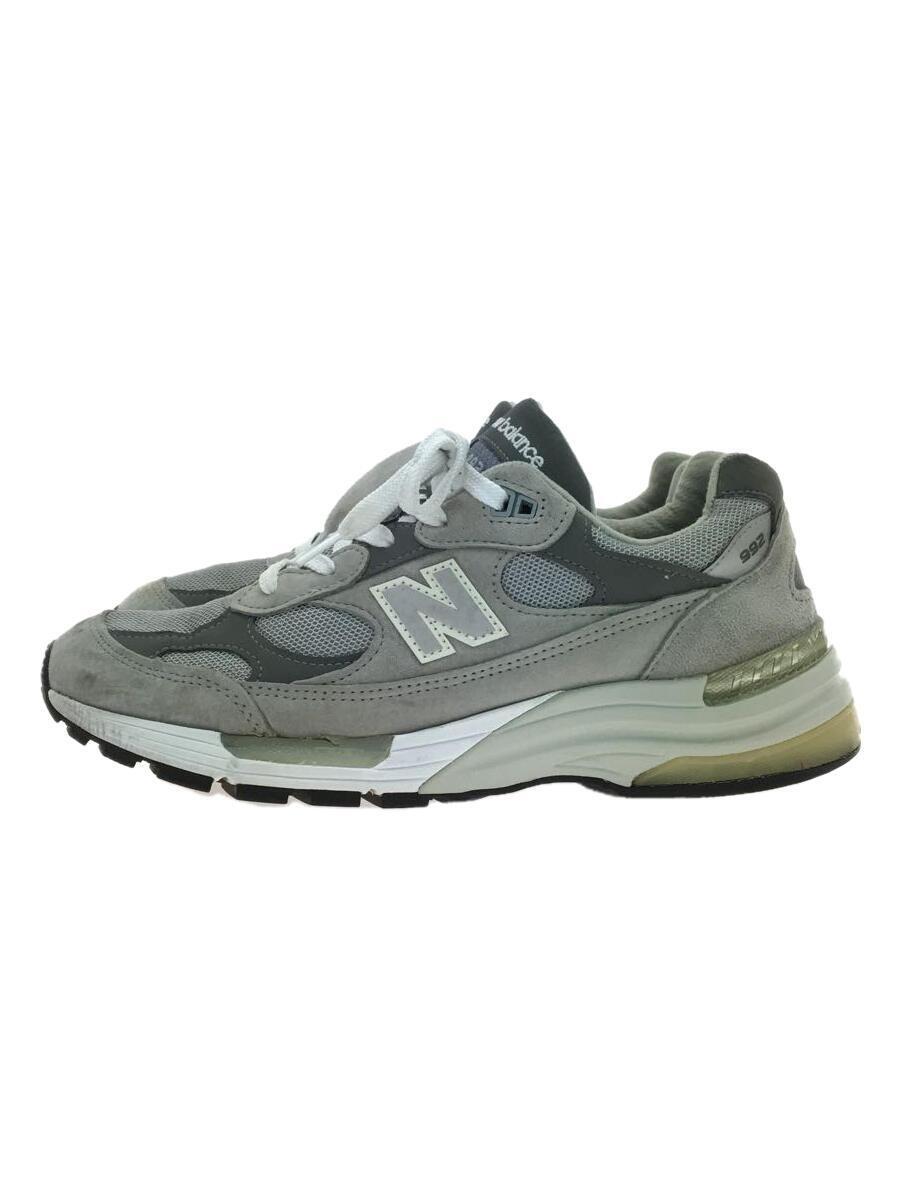 NEW BALANCE◆ローカットスニーカー/27cm/GRY/M992GR